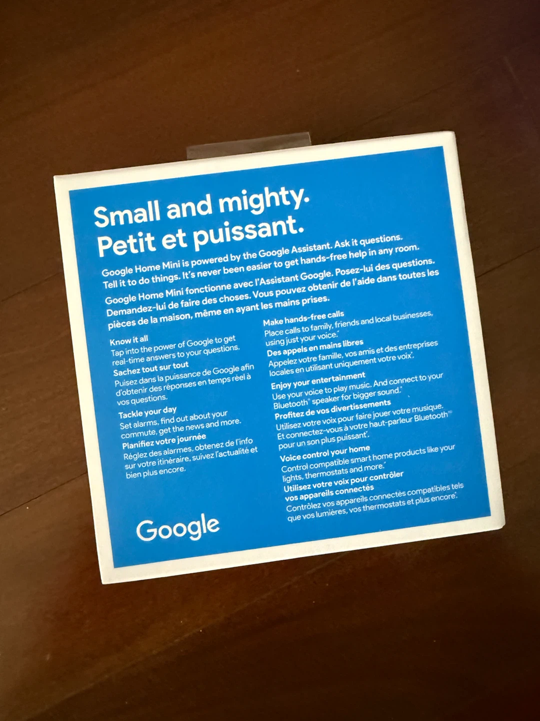 Google Home Mini - Chalk - photo 5