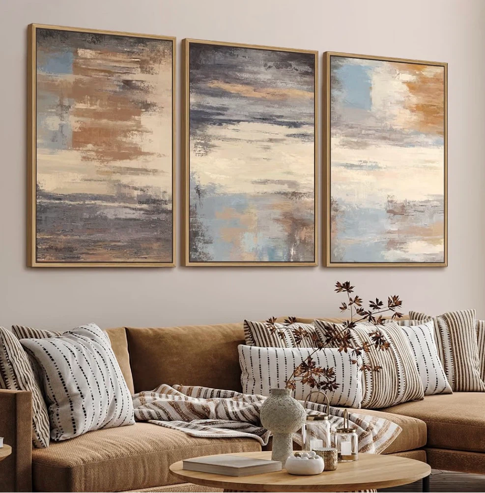 3-Piece Abstract Wall Art Set-Brand New - photo 2