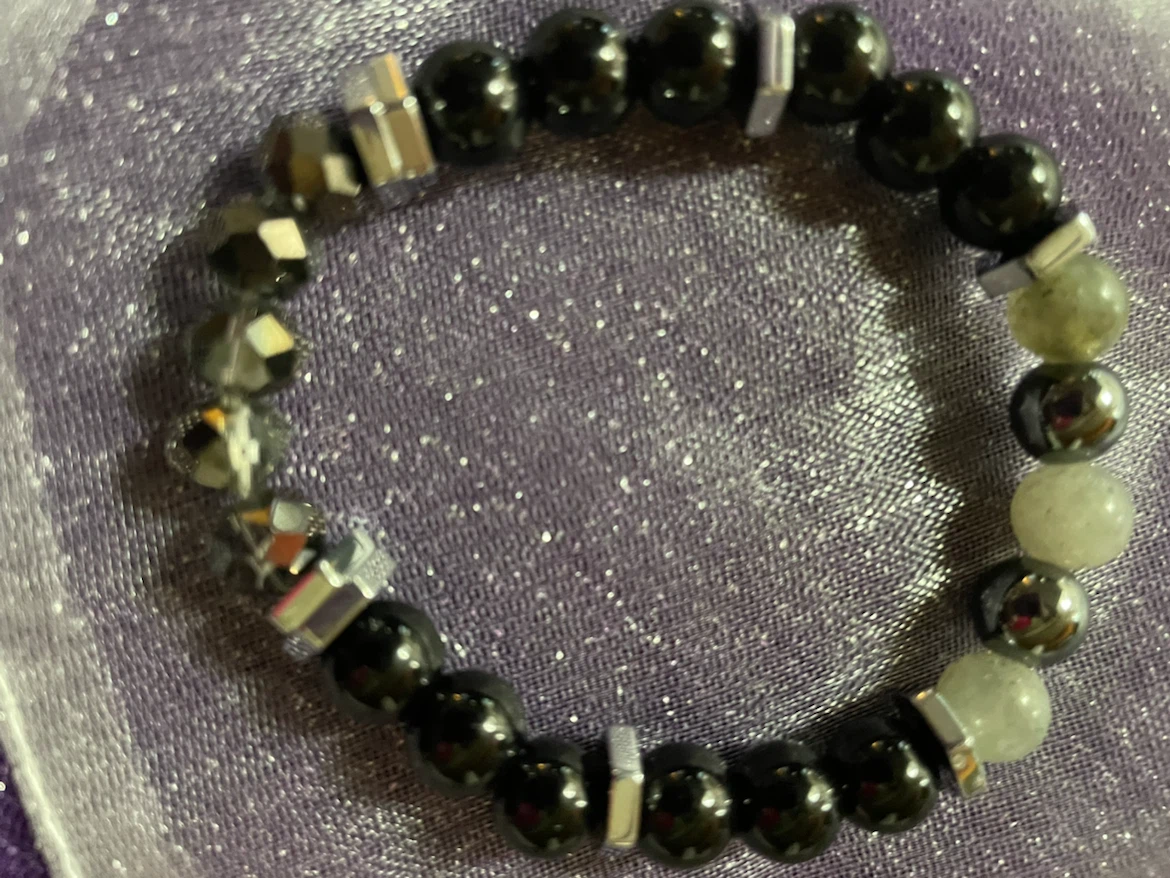 Set of Three Stone Bracelets
