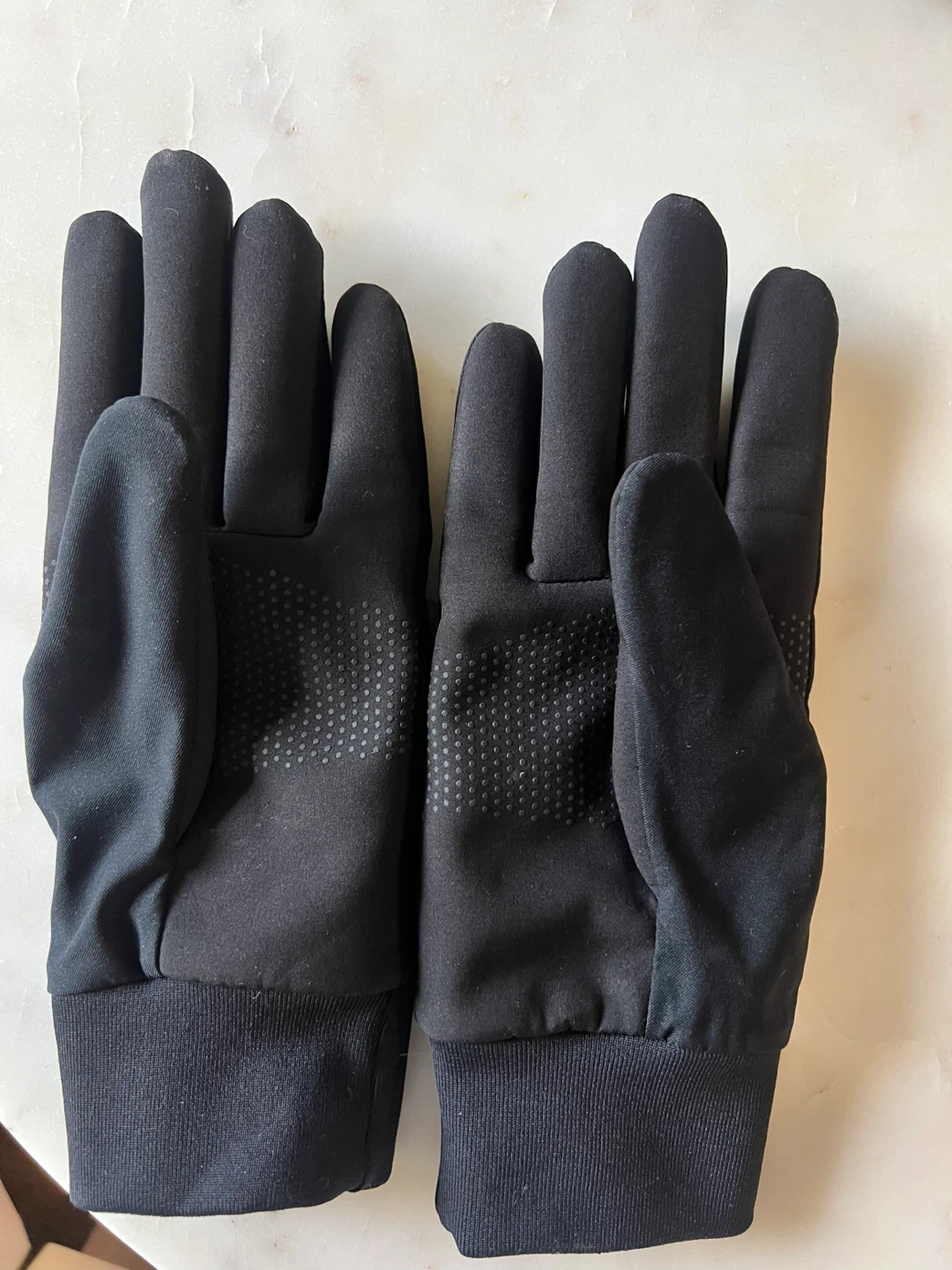 Uniqlo Heattech Black Gloves - Size Large - photo 2