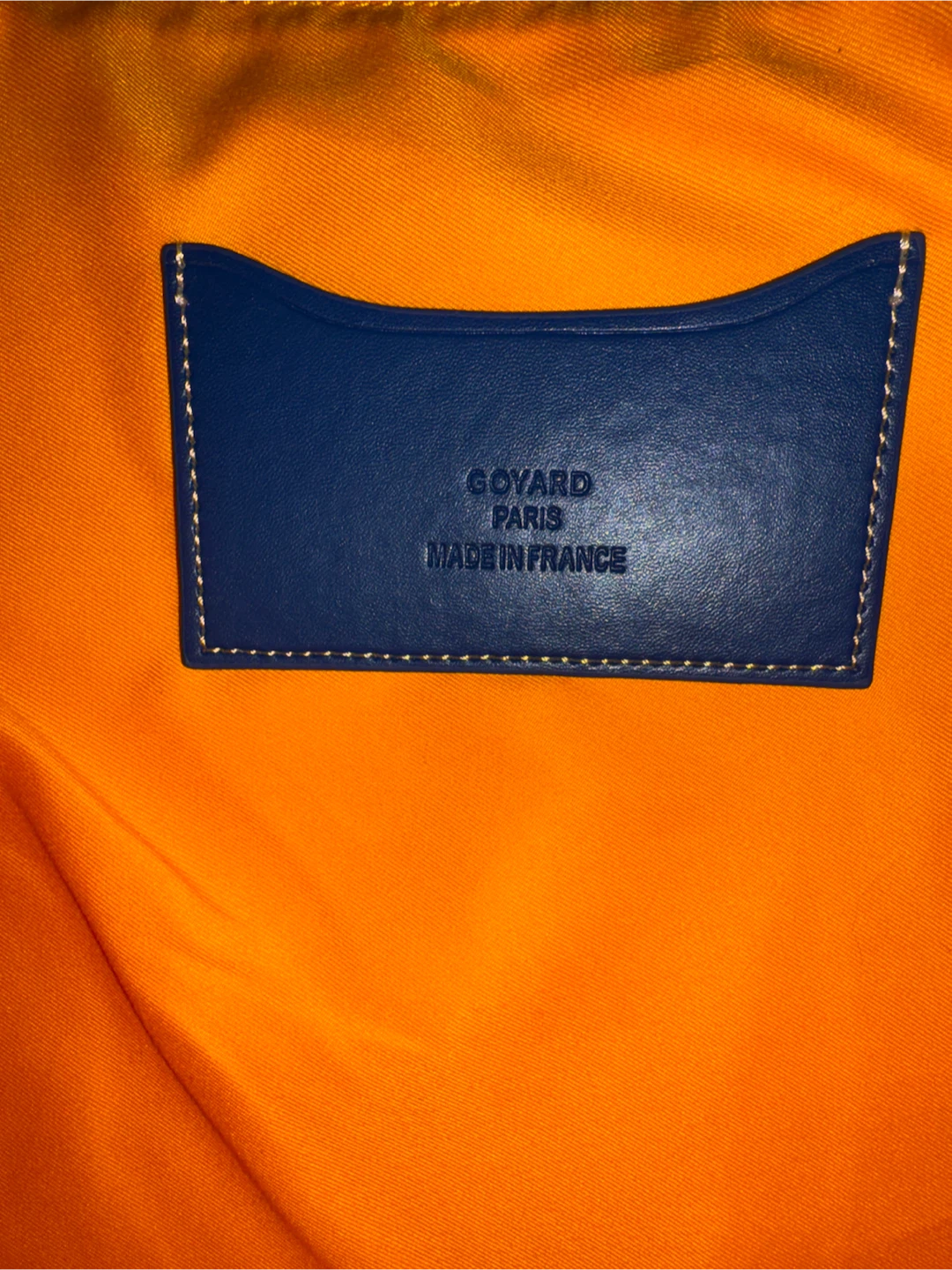 Goyard Senat Pouch MM Blue - photo 2