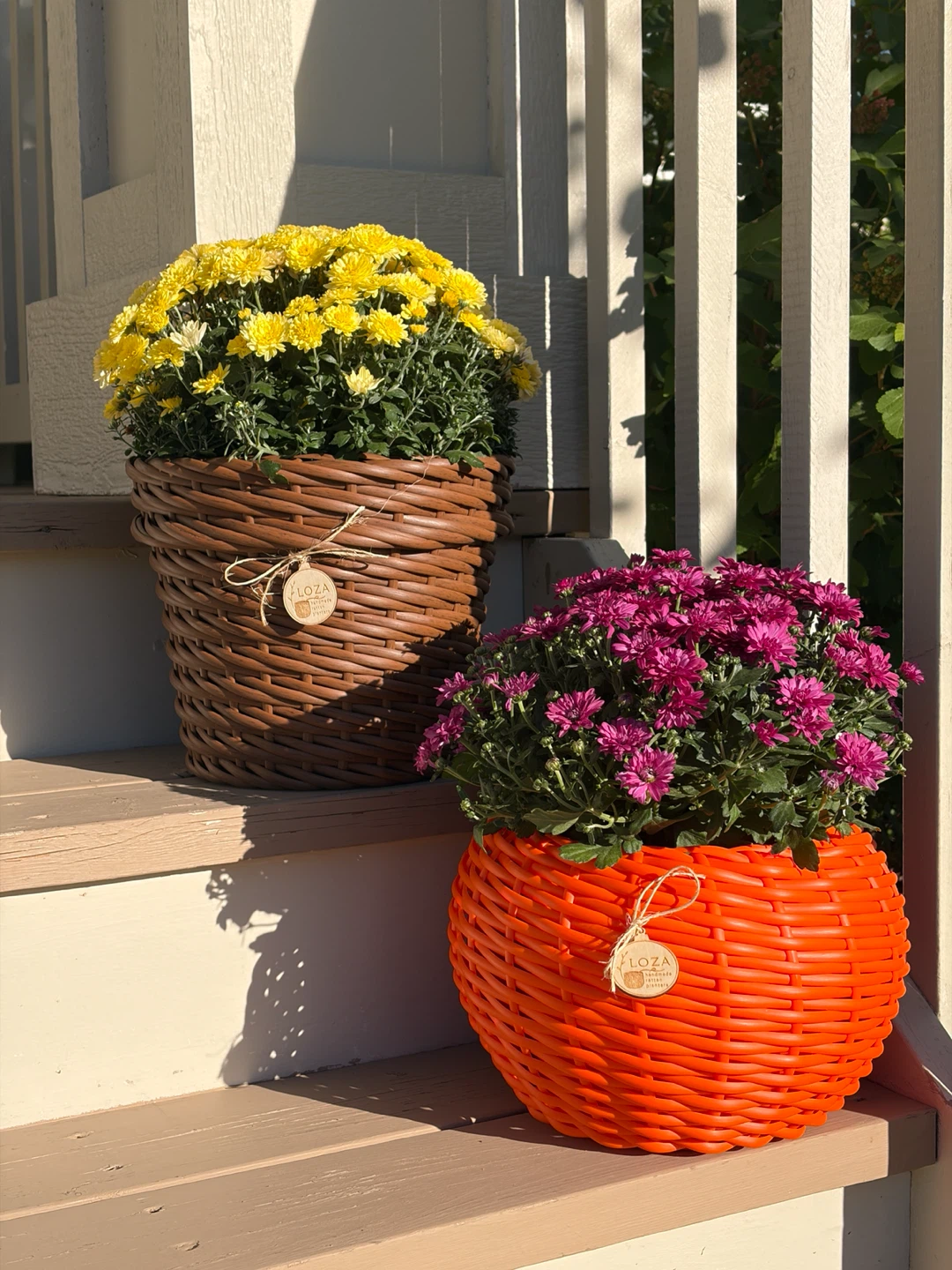 Handmade pumpkin planters 🎃 Halloween decorations - photo 4