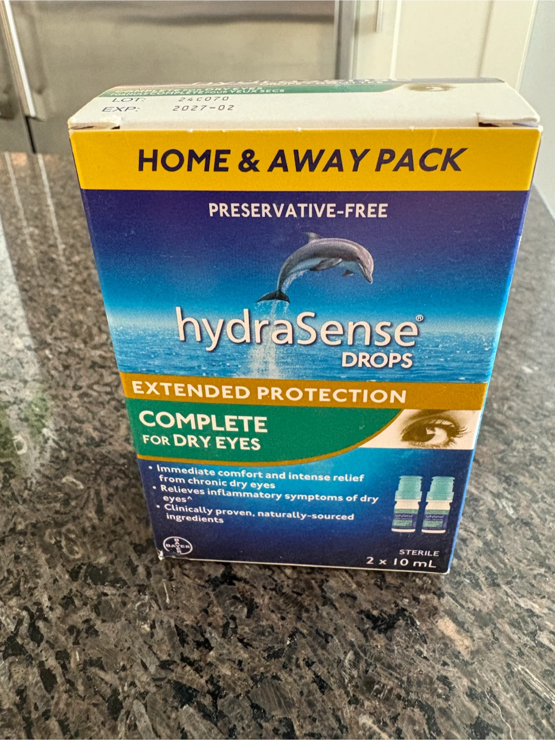Sealed Eye Drops