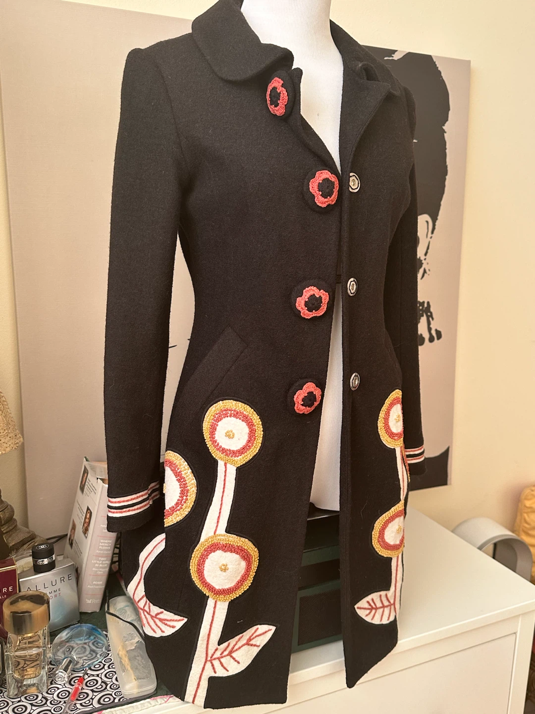 Vintage Chloe Wool Blend Coat