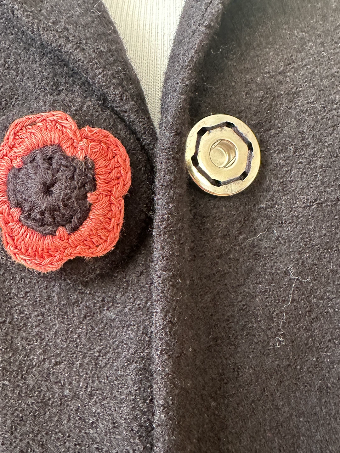 Vintage Chloe Wool Blend Coat - photo 2