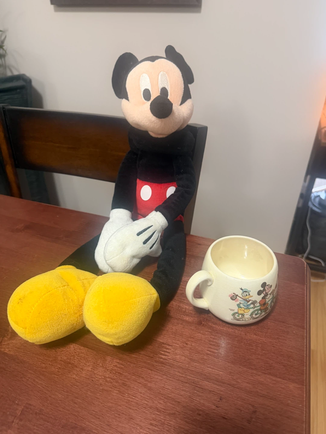 Vintage Disneyland Coffee Mug with Mickey