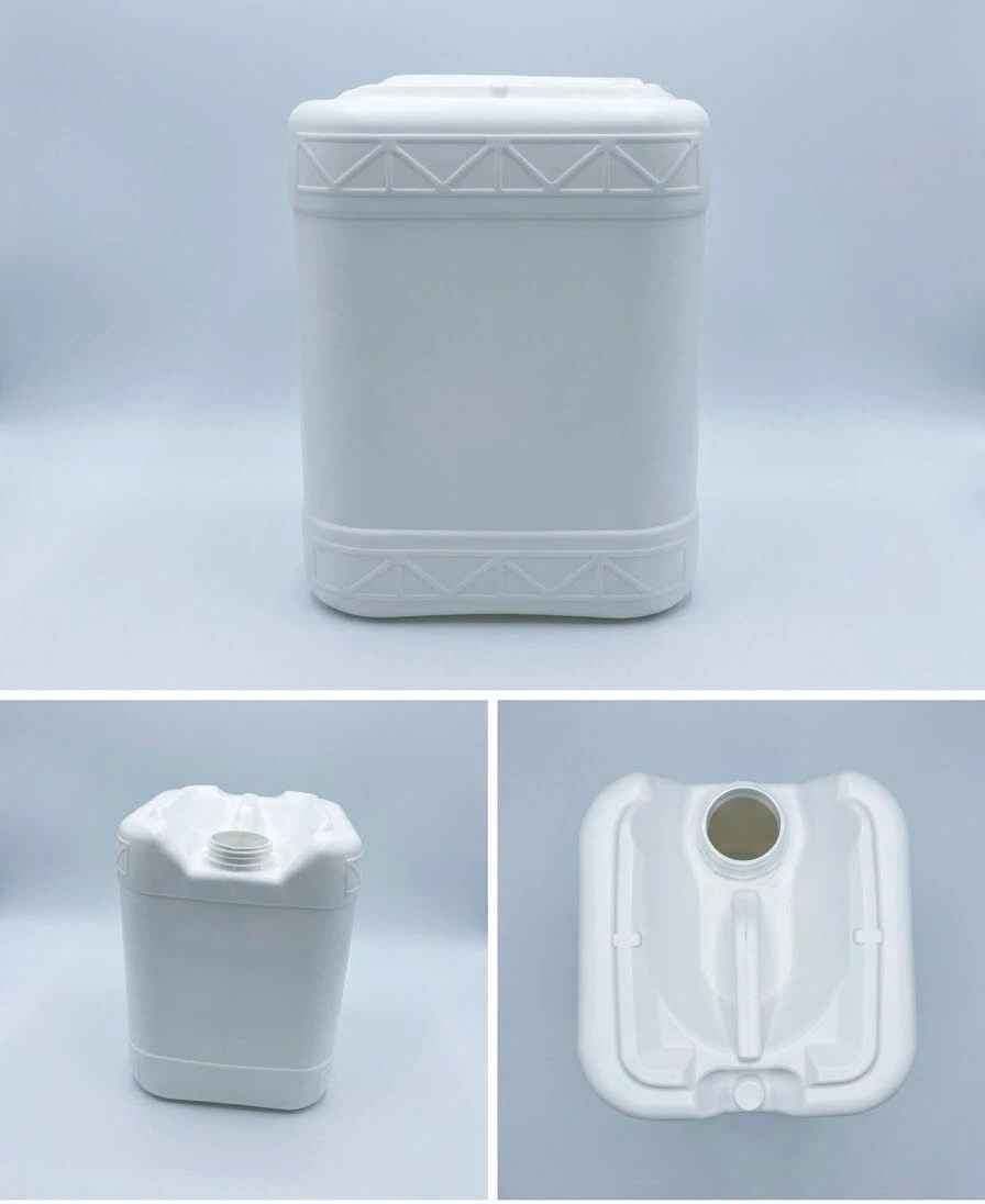 White Plastic Jerry Can Container