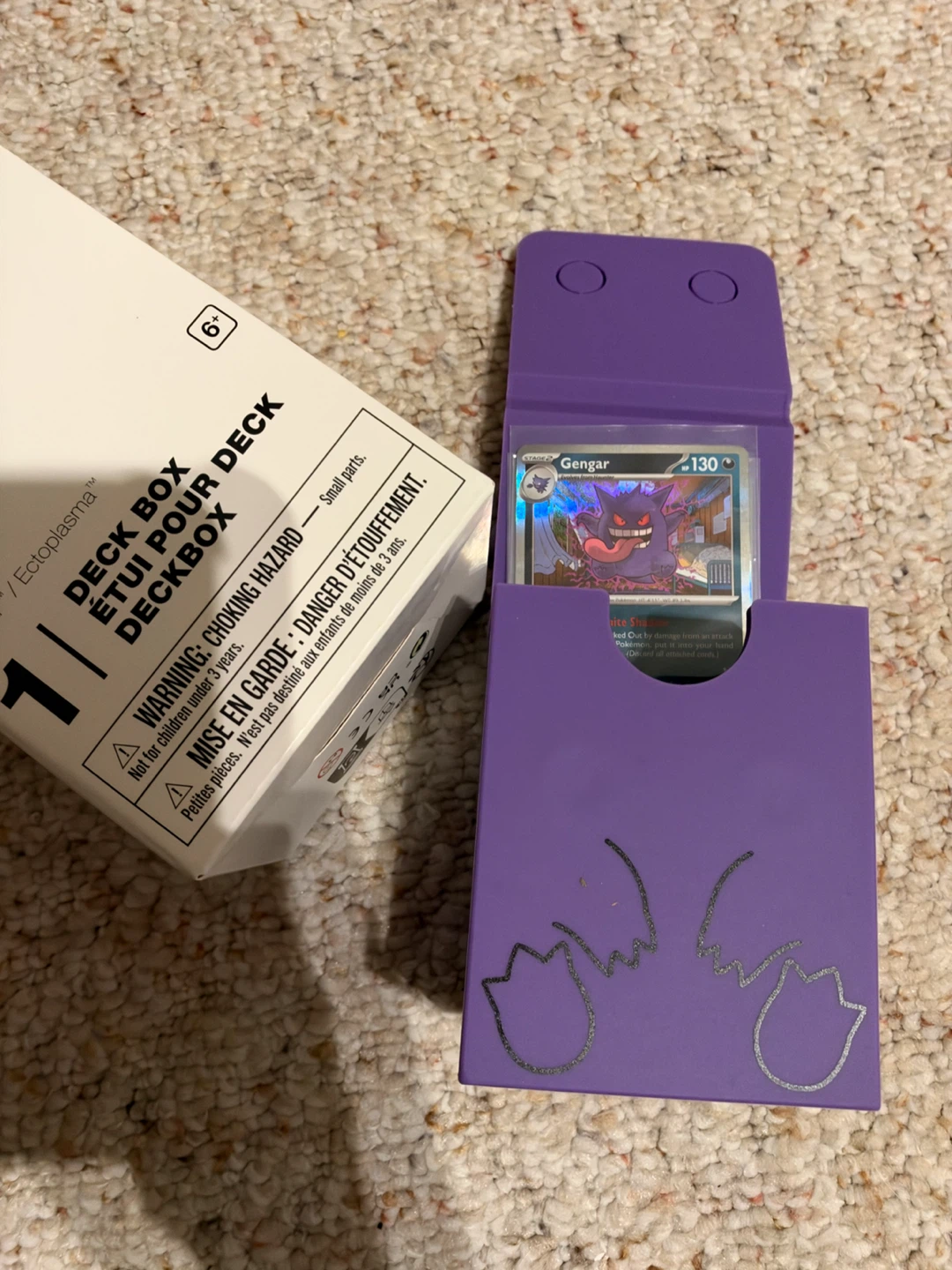 Pokemon Gengar Deck Box - photo 2