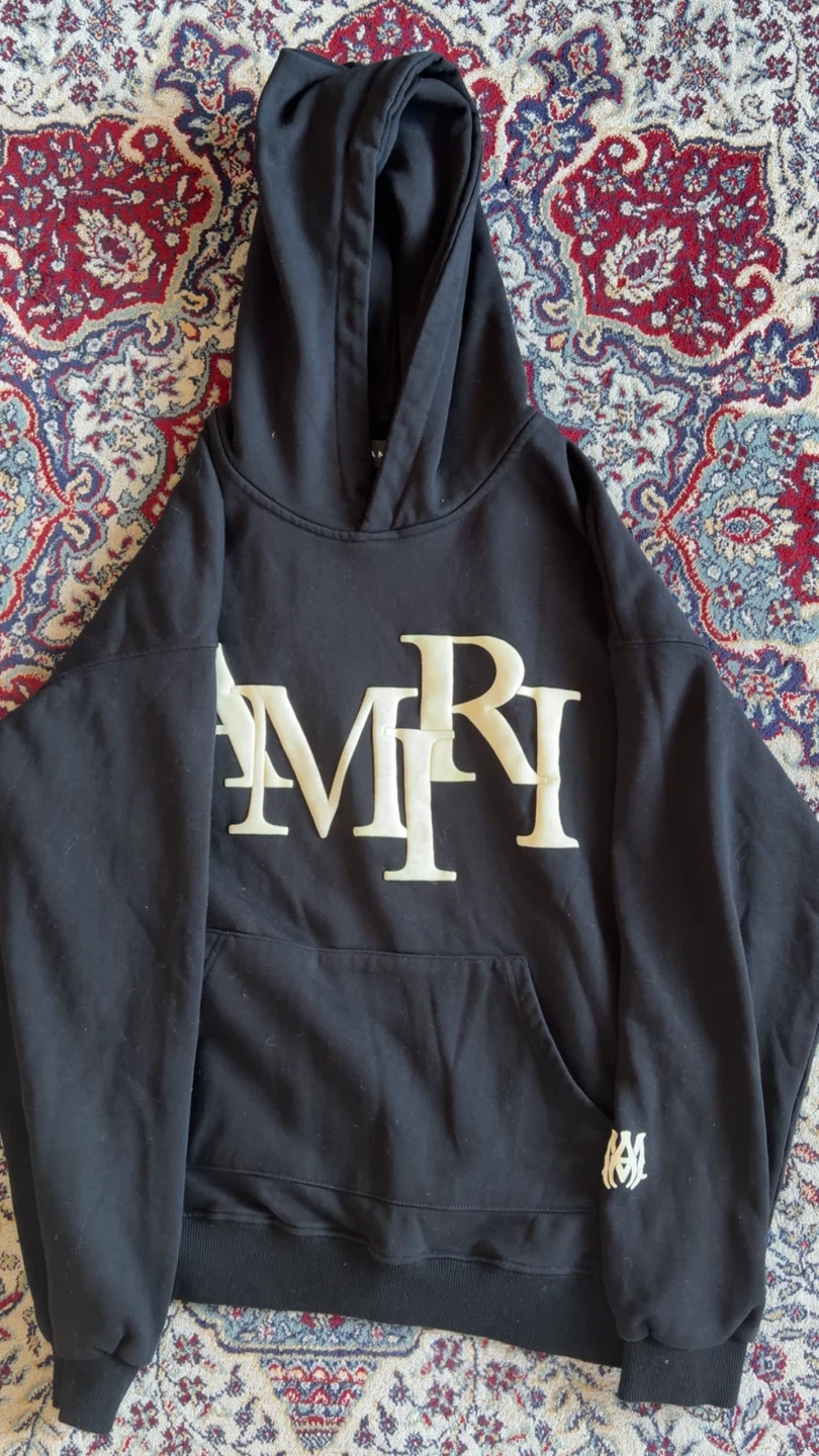 AMIRI staggered lettered Hoodie - photo 2