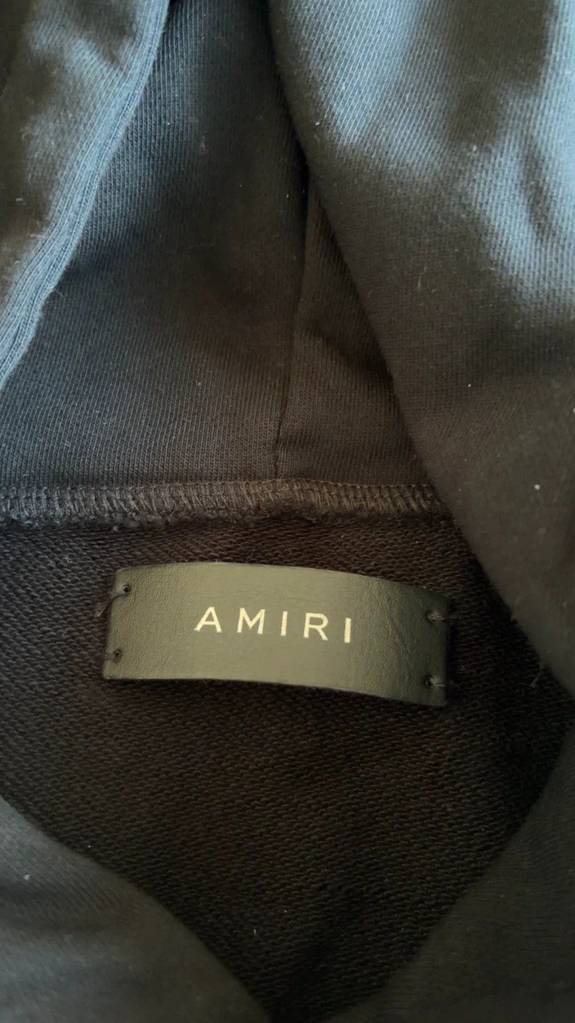 AMIRI staggered lettered Hoodie - photo 3