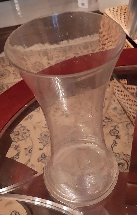Clear Glass Vase