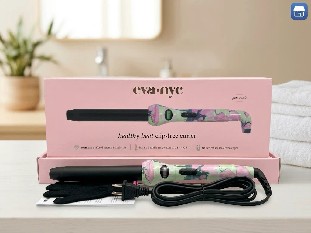 Eva NYC Healthy Heat Clip-Free Curler