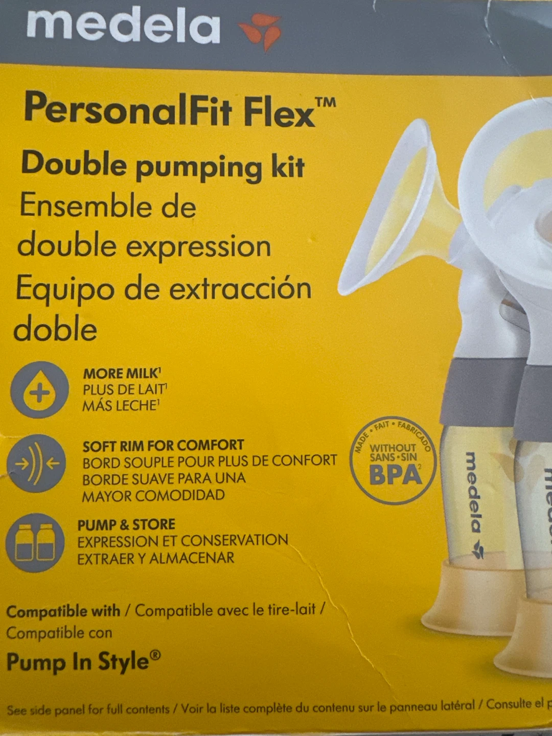 Medela PersonalFit Flex Double Pumping Kit - photo 4