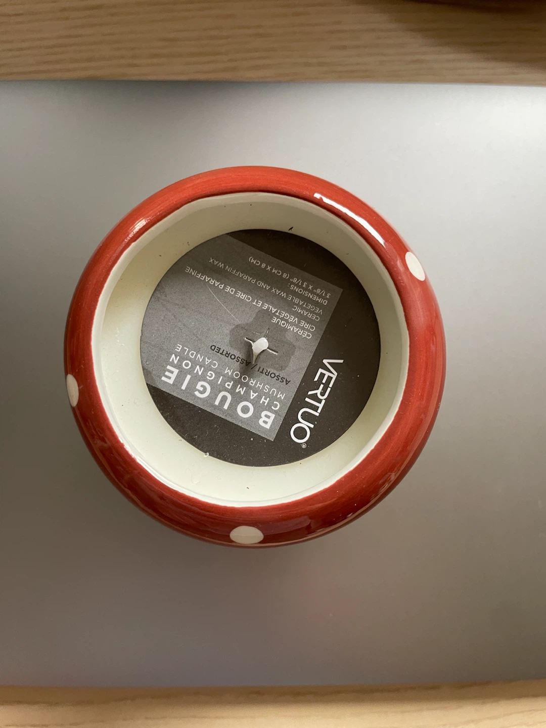 Vertuo Mushroom Candle