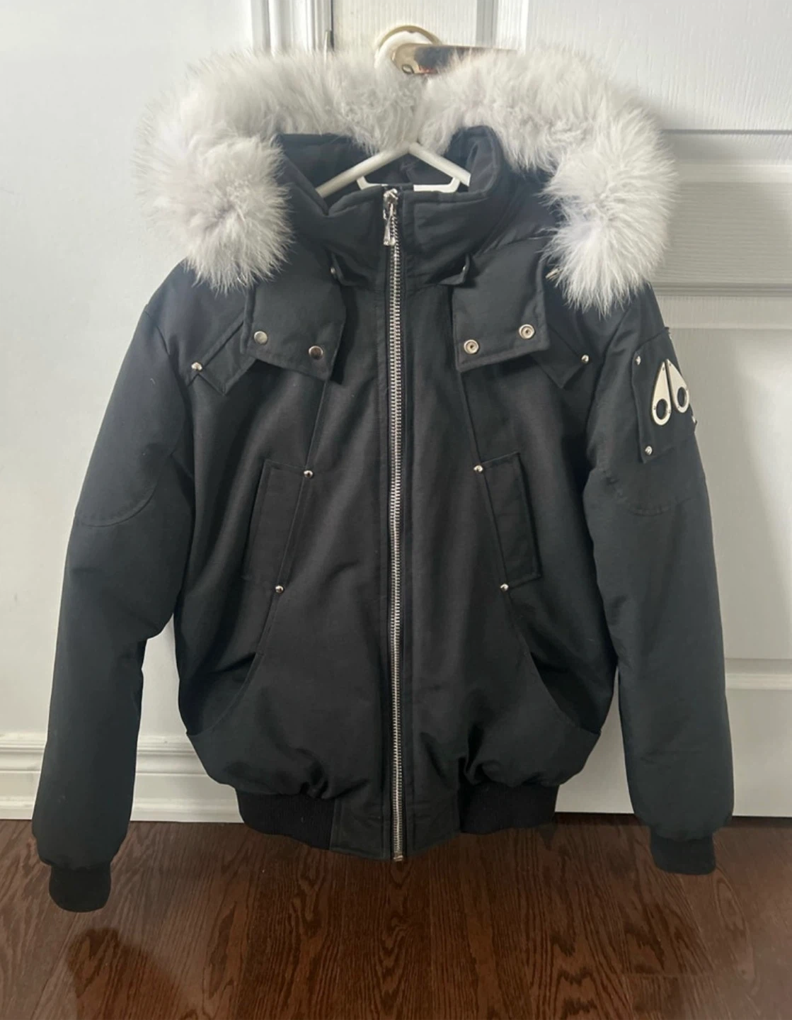 Moose Knuckles Down Filled Bomber Jacket