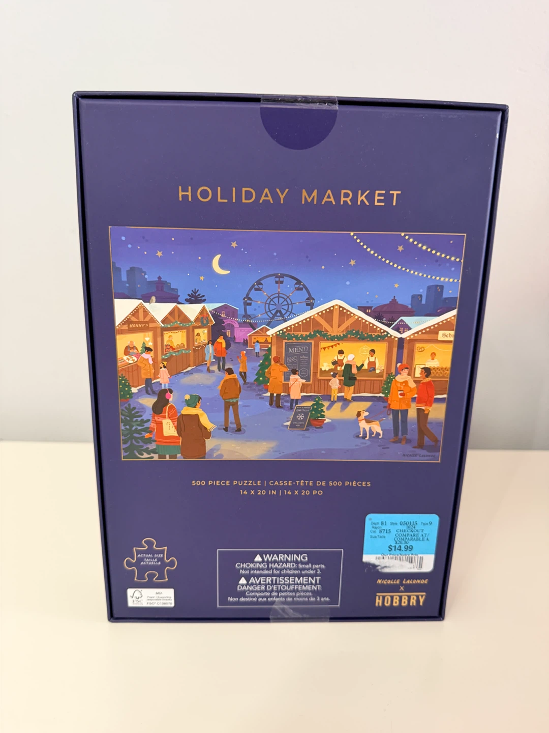 NEW Holiday Market Puzzle - 500 pieces - photo 2