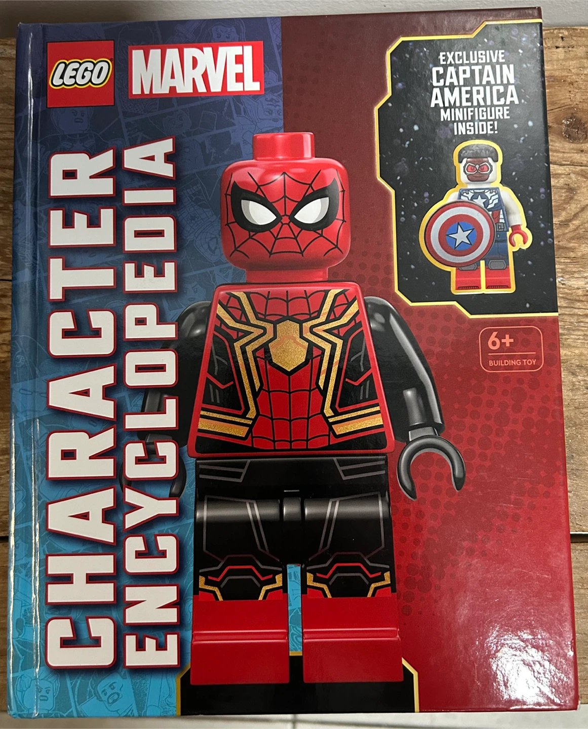 LEGO Marvel Character with Captain America Minifigure