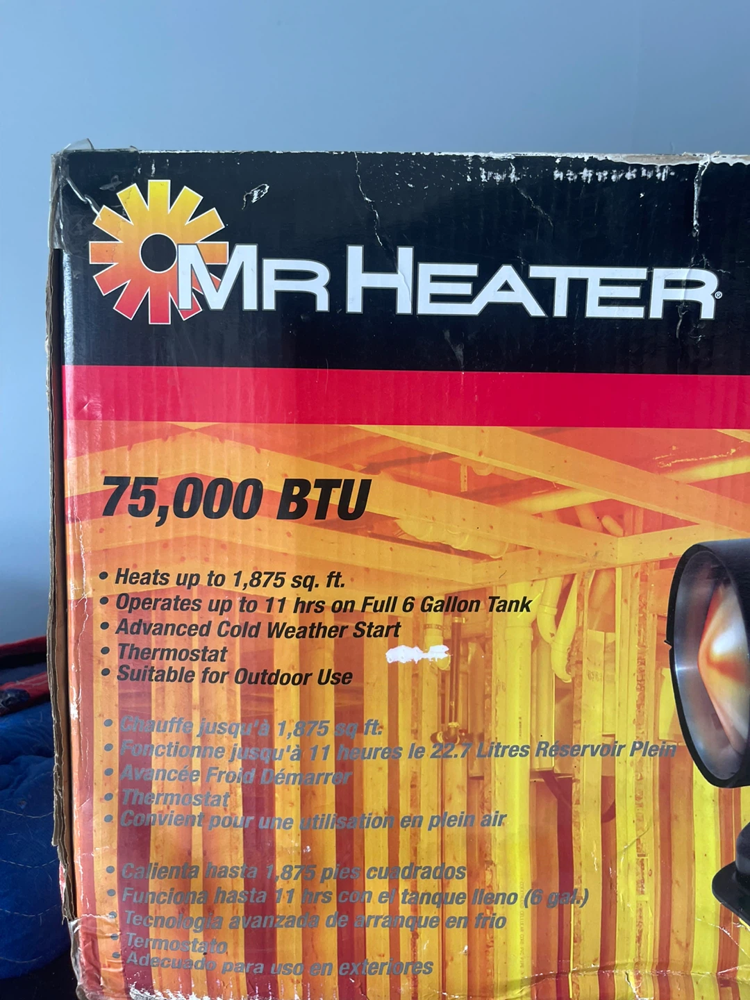 DeWalt 135,000 BTU Portable Forced Air Heater - photo 4