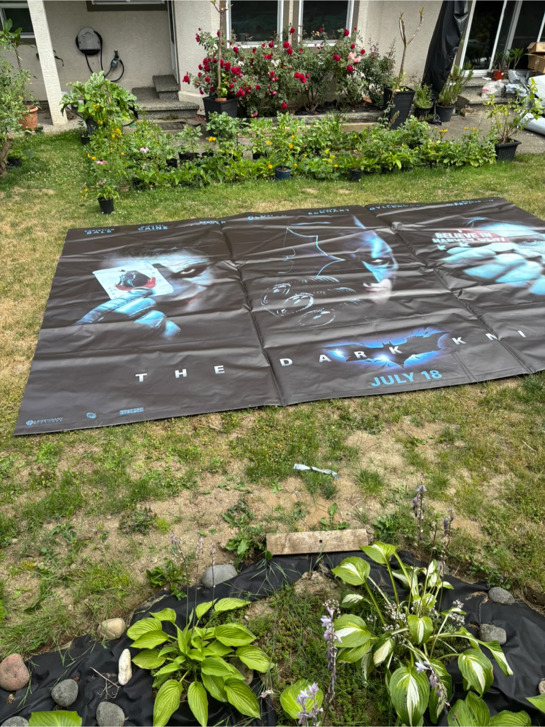 The Dark Knight Promotional Vinyl Banner
