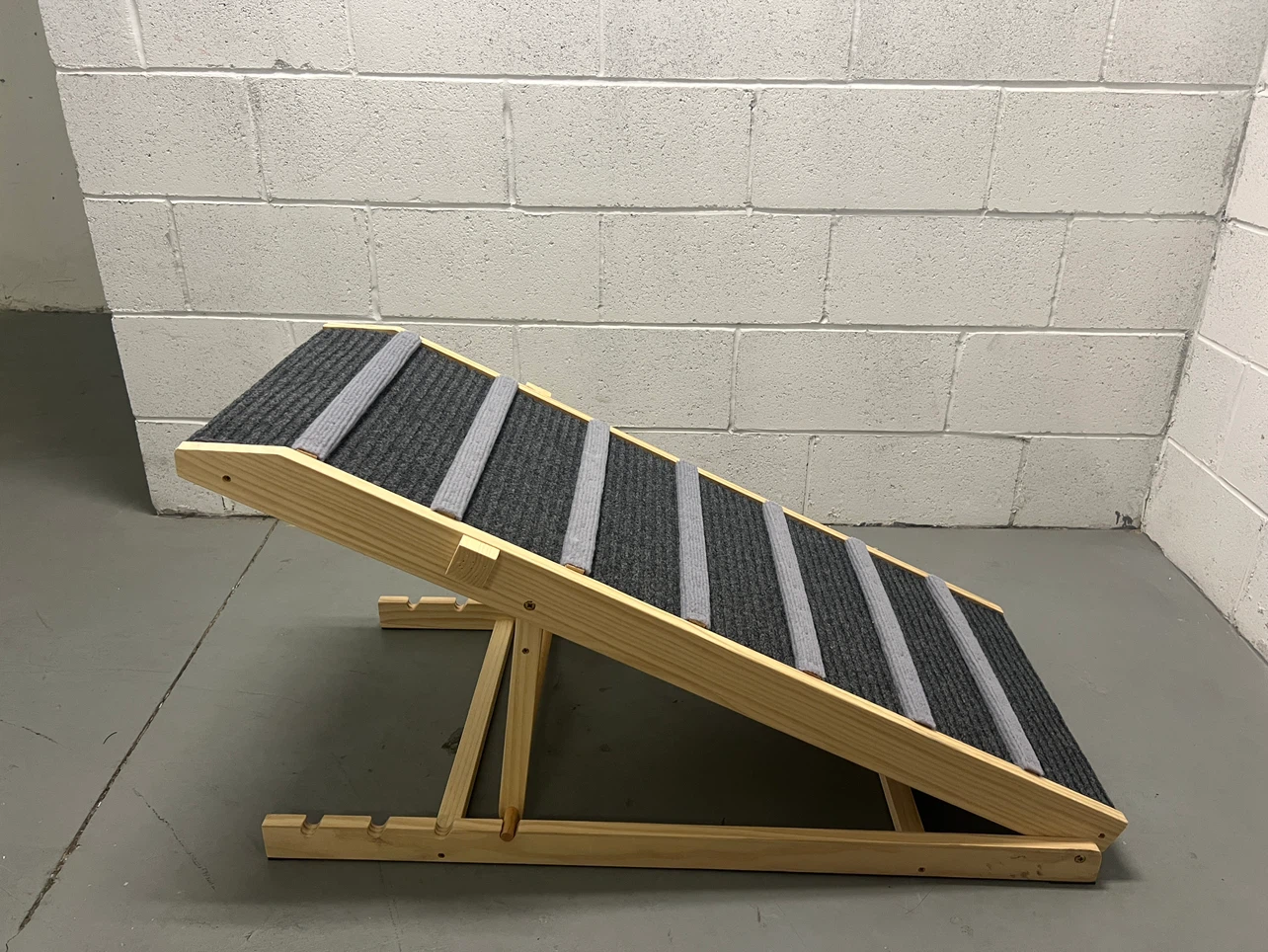 PawHut Adjustable Wooden Pet Ramp NEW - photo 2