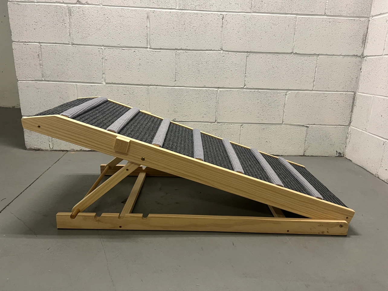 PawHut Adjustable Wooden Pet Ramp NEW - photo 3