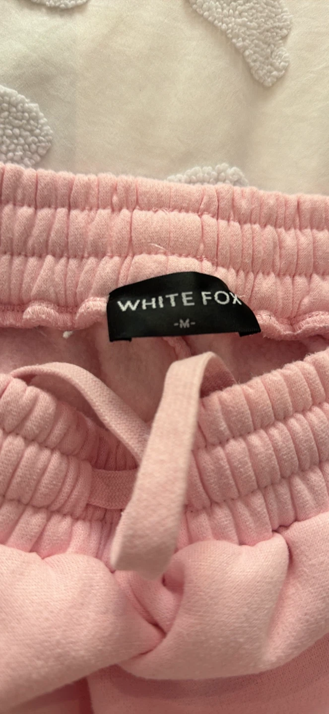 White Fox light pink joggers - photo 2