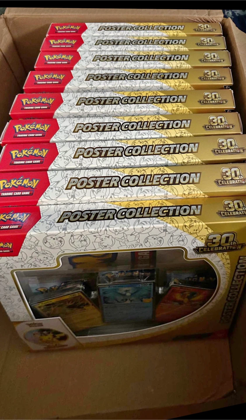 Pokemon 30th Anniversary Poster Collection