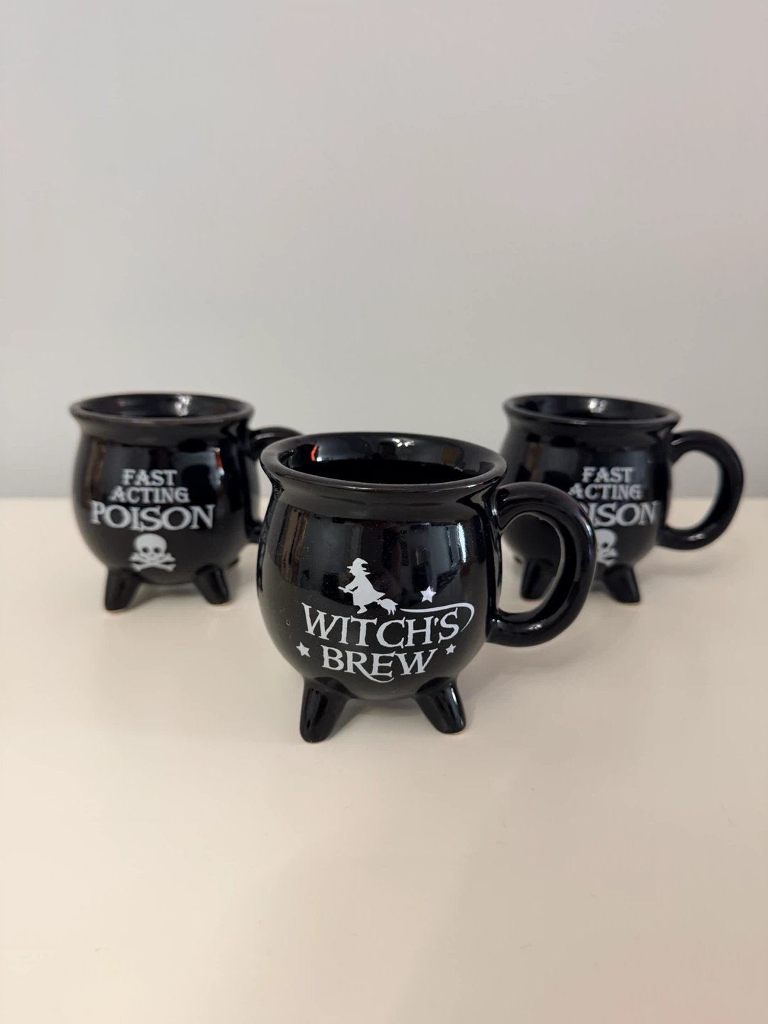 Mini Cauldron mugs  - set of 3