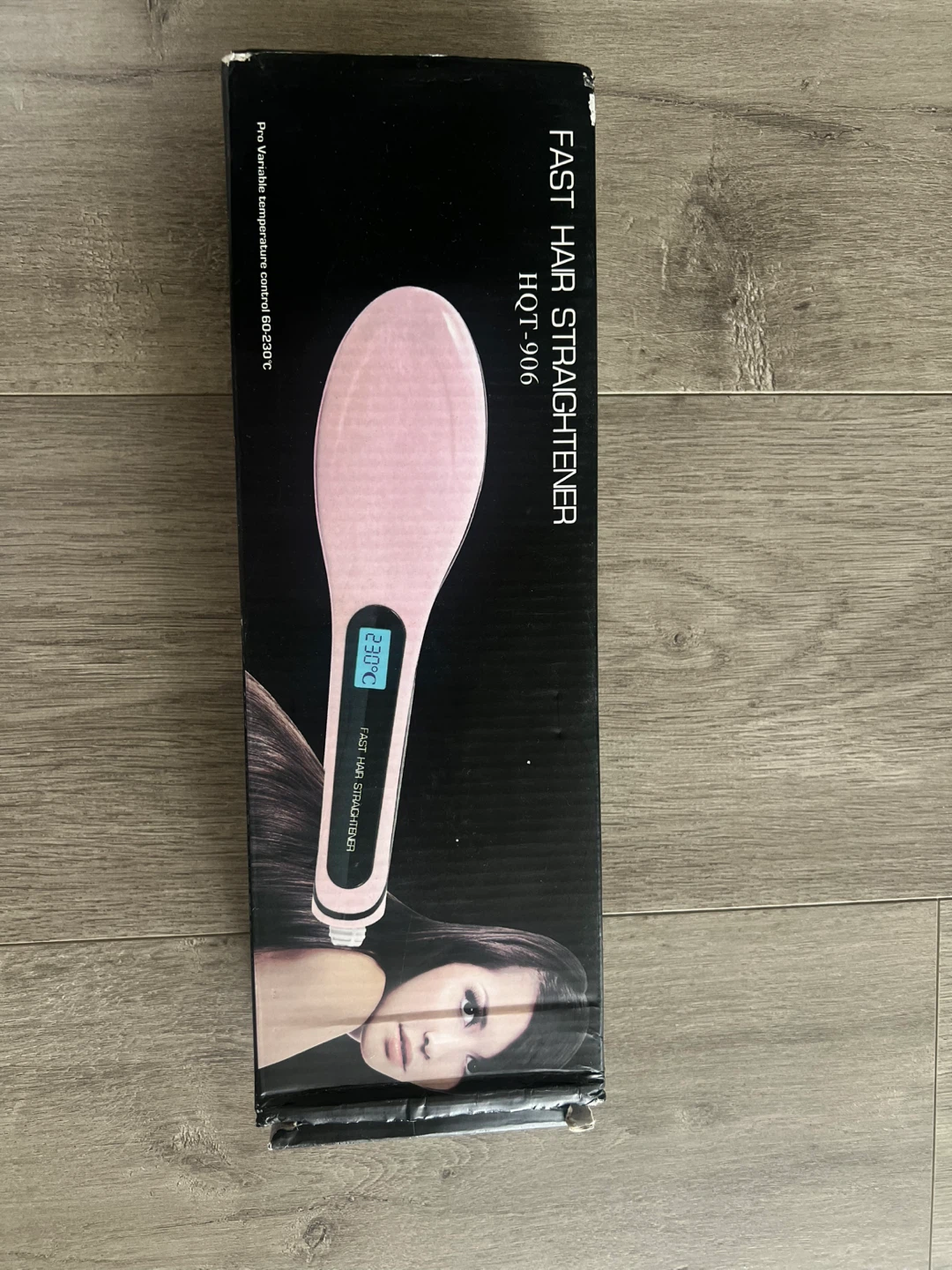HQT-906 Fast Hair Straightener Brush