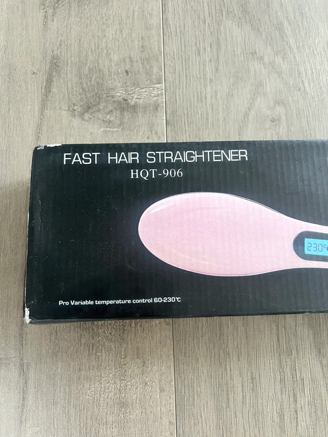 HQT-906 Fast Hair Straightener Brush - photo 2