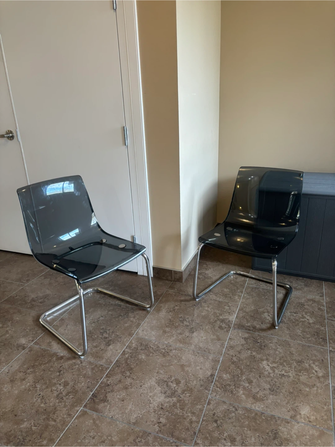 Two IKEA Tobias Chairs