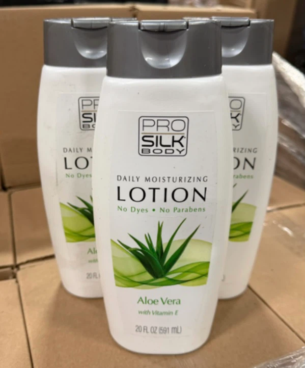 3 Pro Silk Body Daily Moisturizing Lotion Bottles