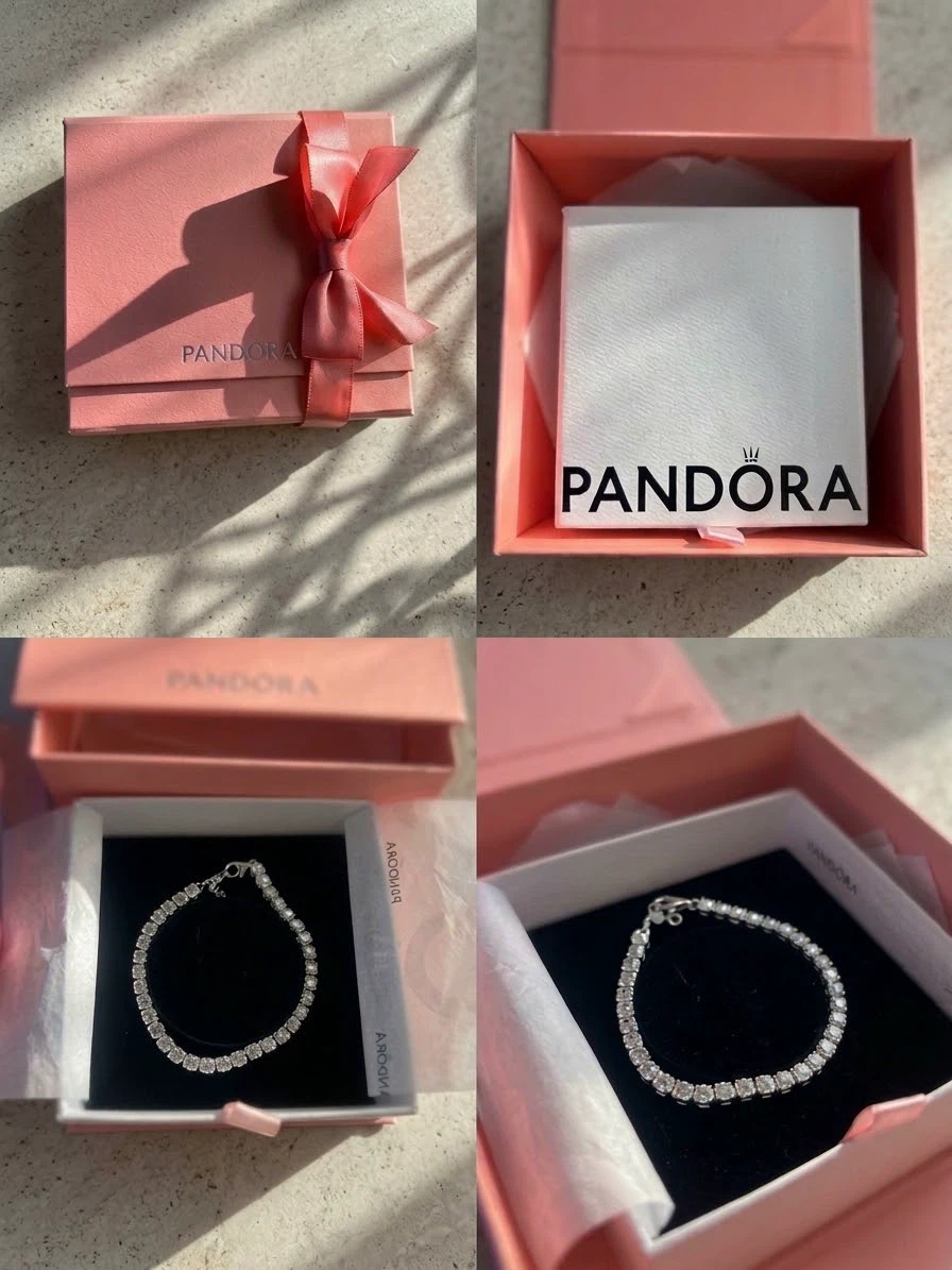 Pandora Tennis Bracelet 925 Sterling