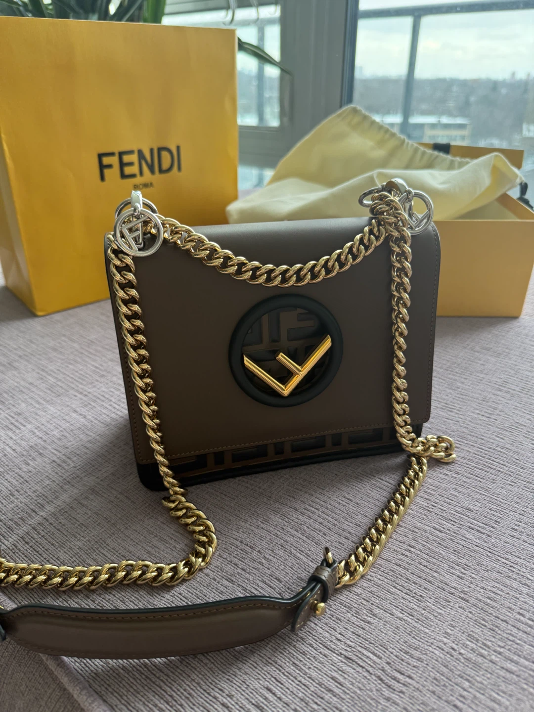 Fendi kan I shoulder bag