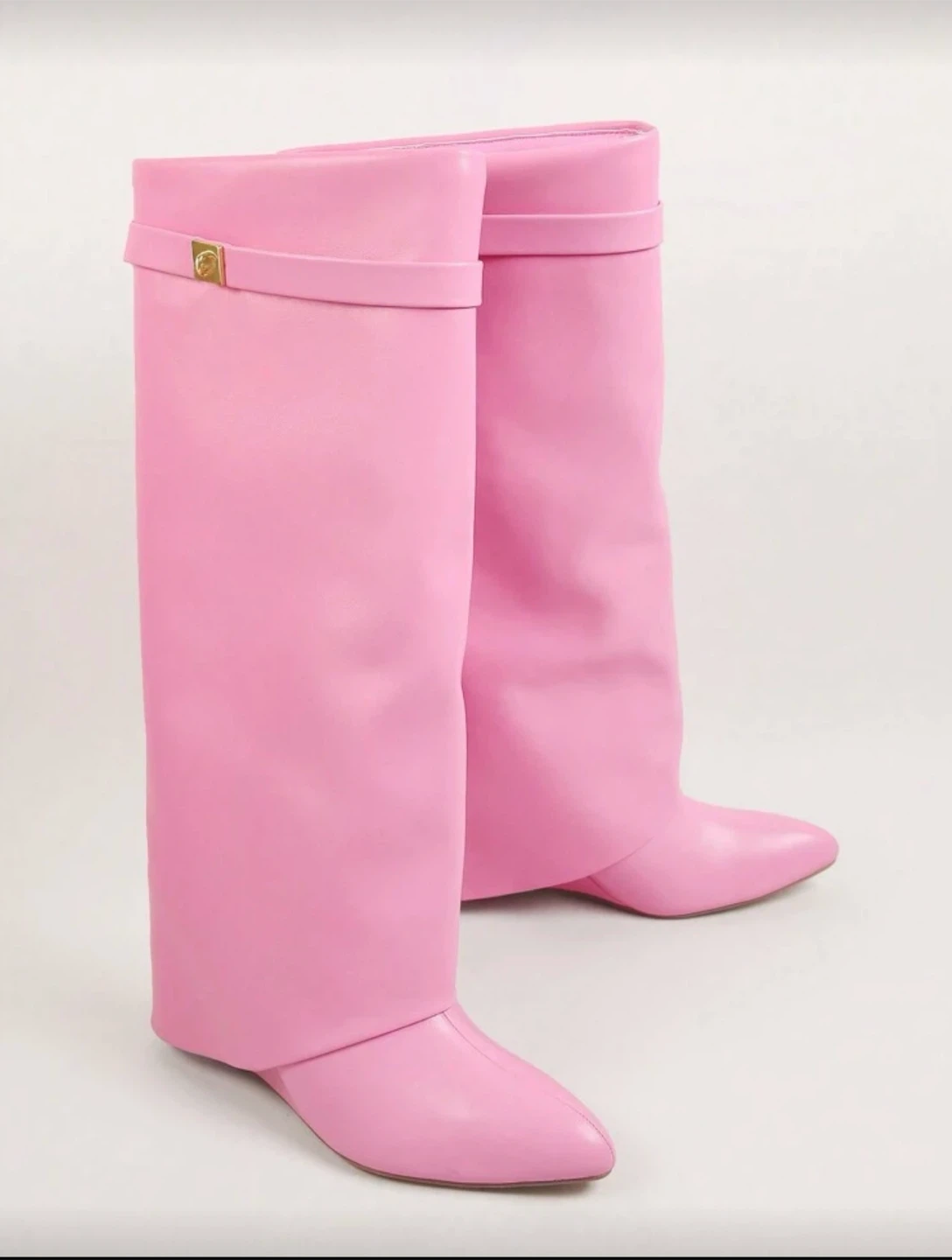 New size 7.5 pull on knee high fashion boots - photo 2