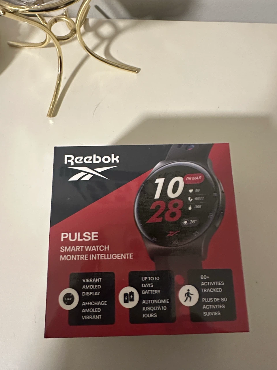 Reebok Pulse Smart Watch - Midnight Steel