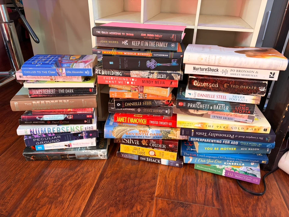 Assorted Fiction and Non-Fiction Books