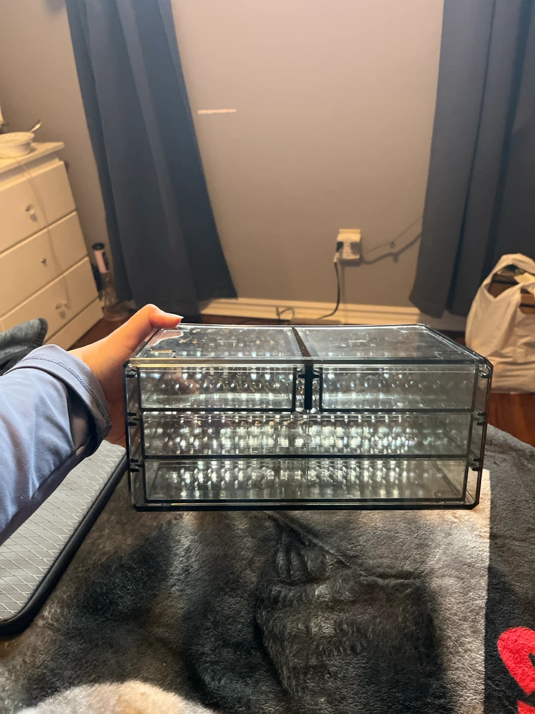 Clear Acrylic Makeup Organizer - photo 2