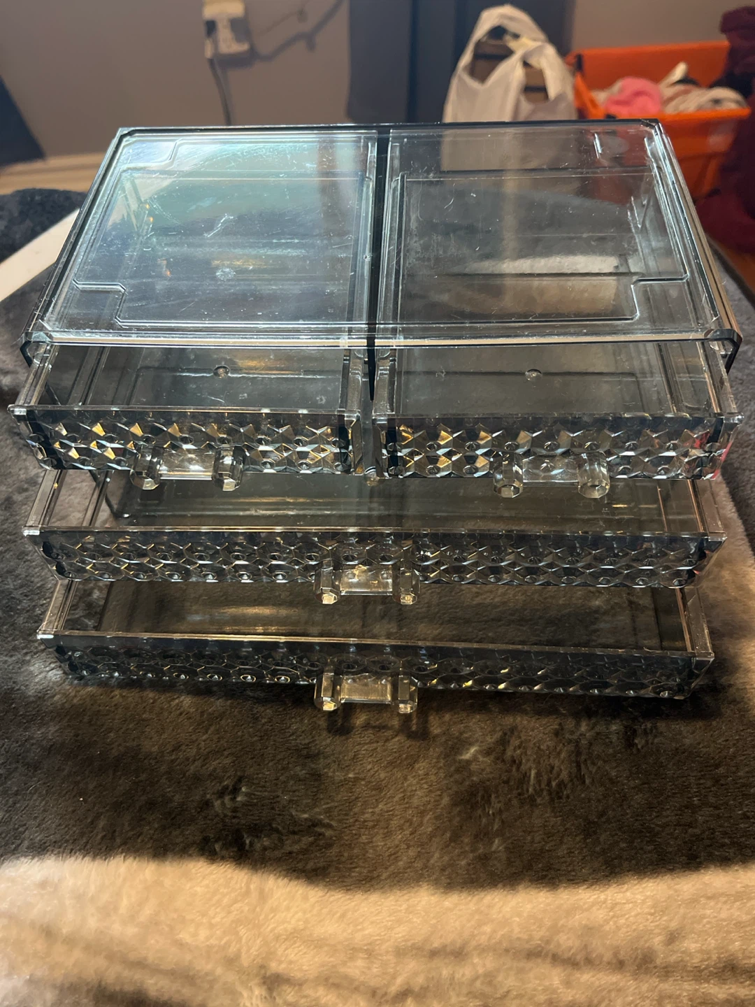 Clear Acrylic Makeup Organizer - photo 3