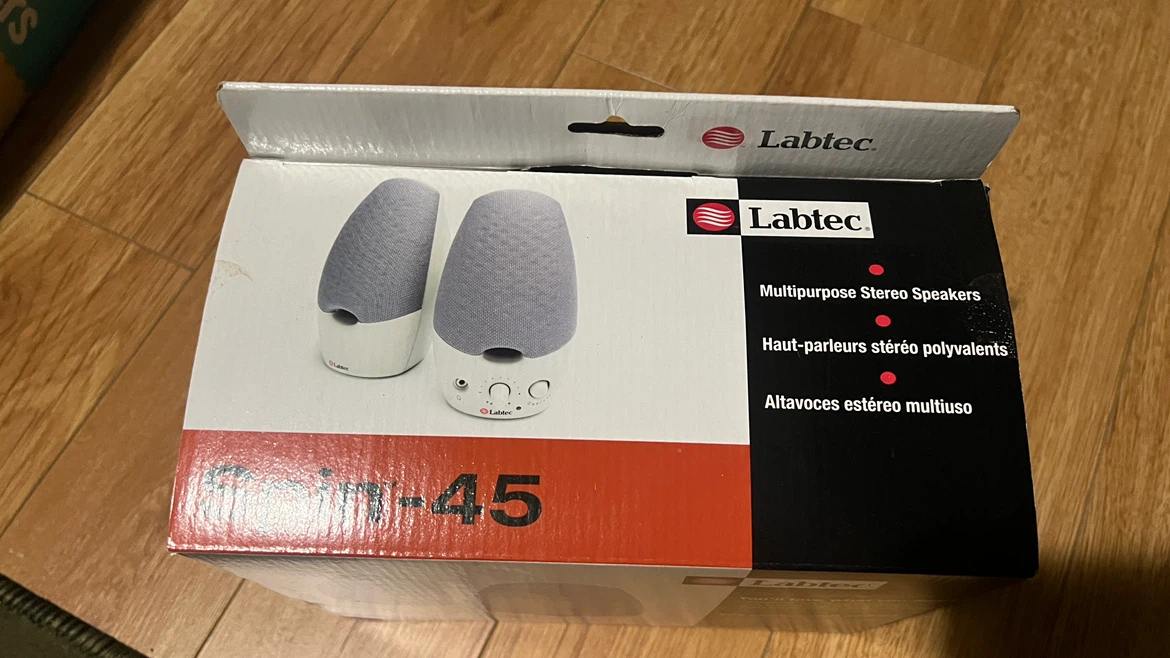 Labtec Spin-45 Stereo Desktop Speakers - photo 4
