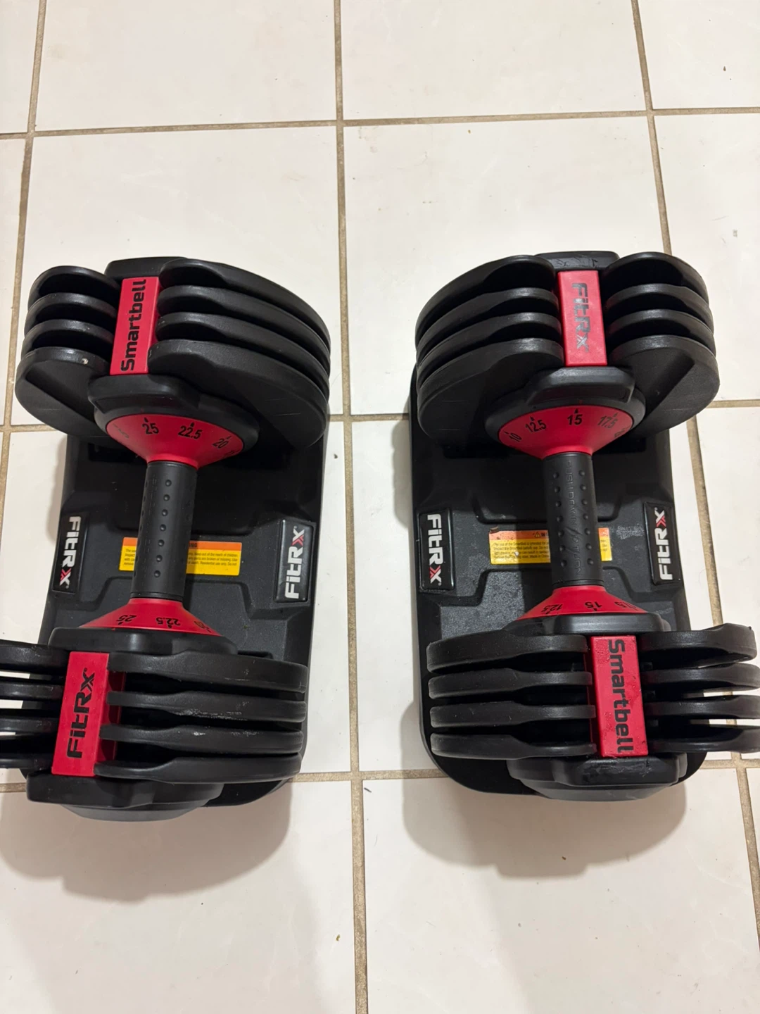 FitRx Smartbell Adjustable Dumbbell Set - photo 2