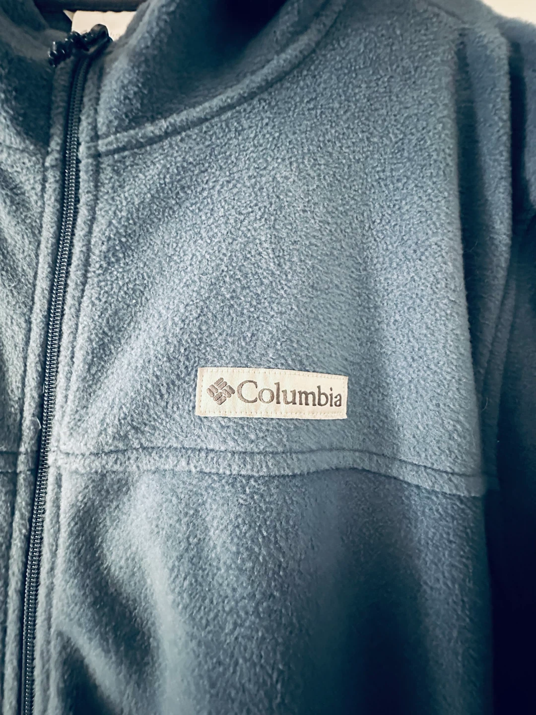 Columbia Blue Fleece Full-Zip Hoodie size XL - photo 2