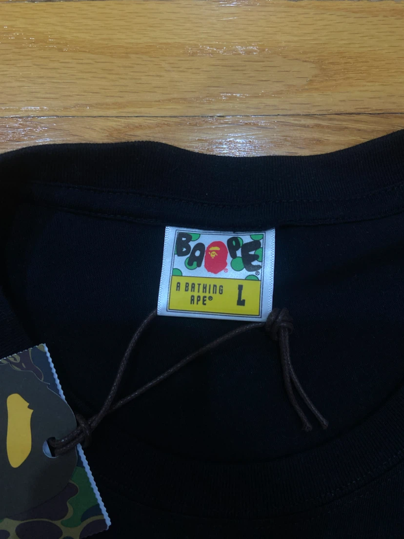 A Bathing Ape Bape T-Shirt Black Size L - photo 3