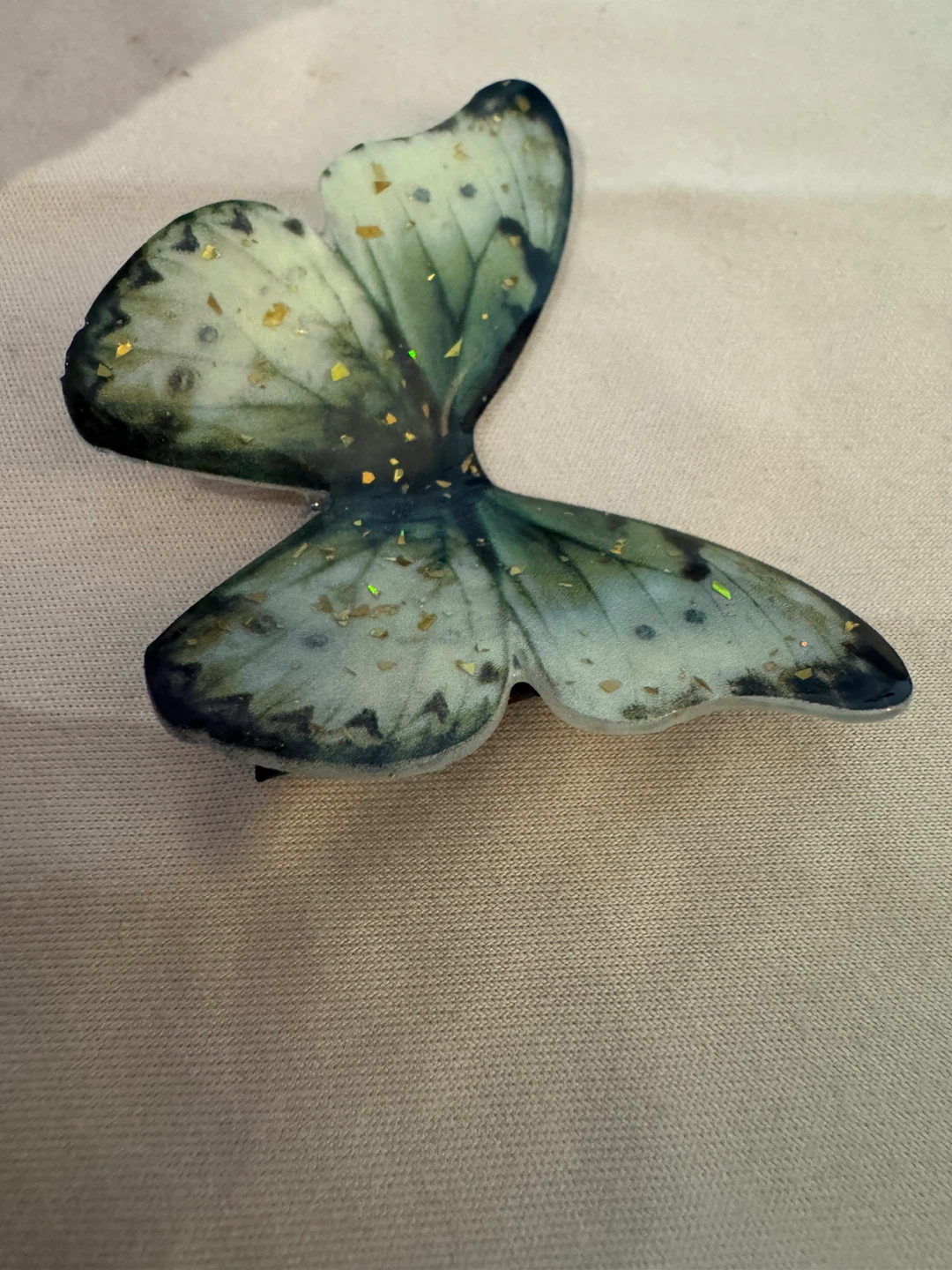 Designer’s Butterfly Hair Clip - photo 3