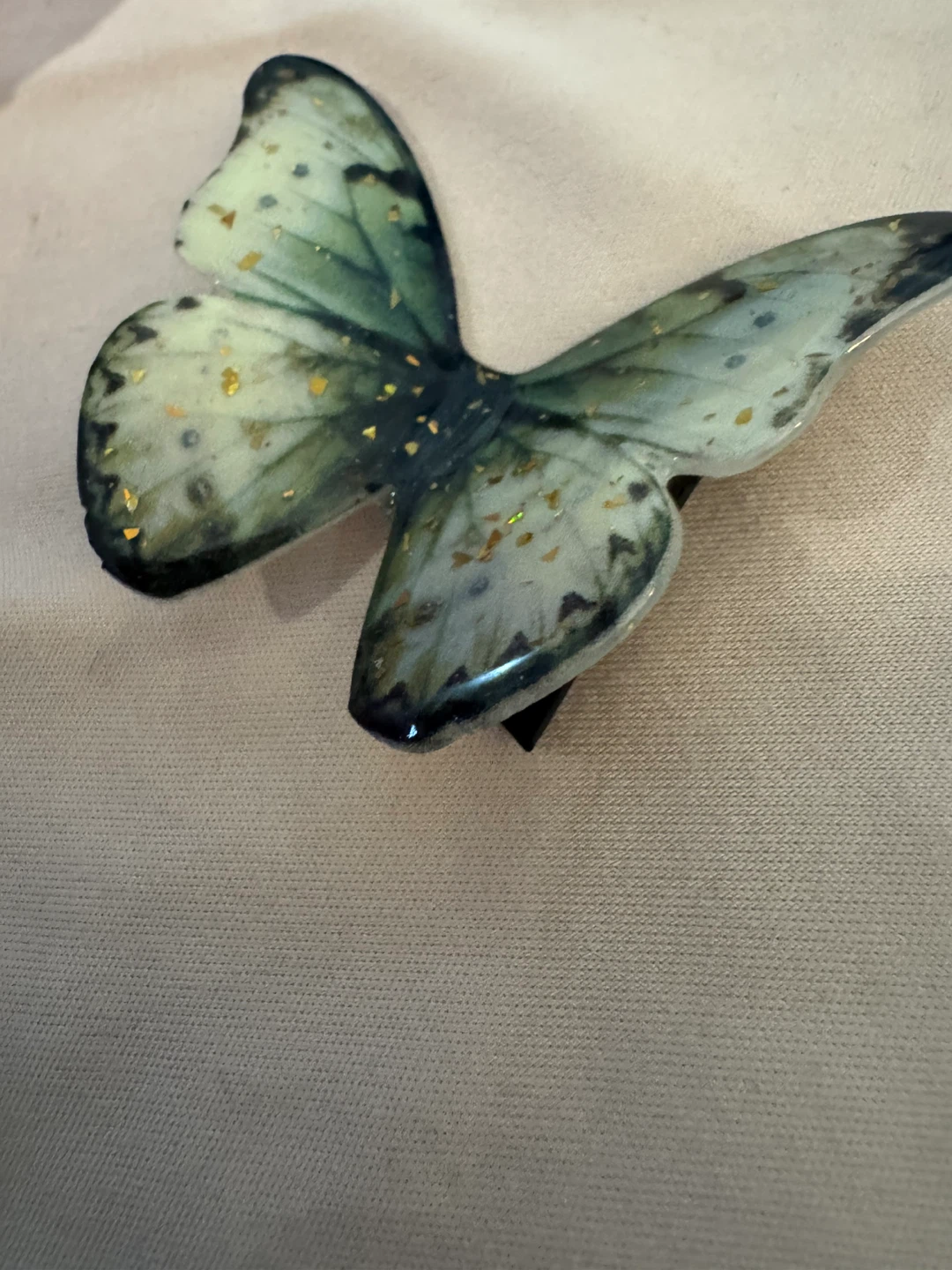 Designer’s Butterfly Hair Clip - photo 5