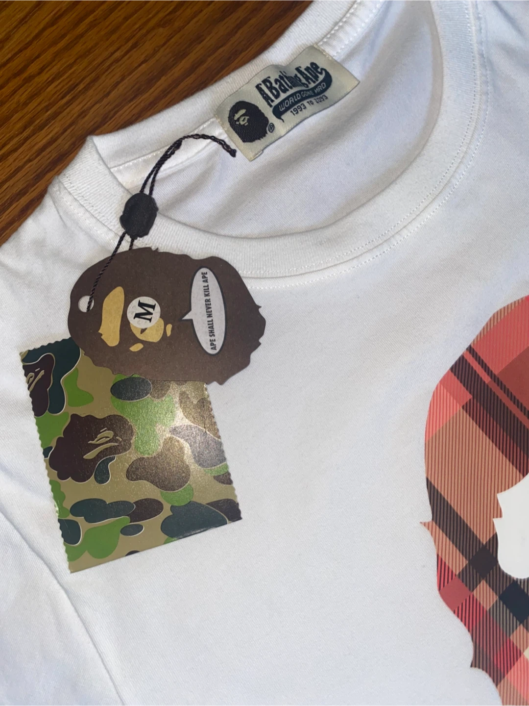 NEED GONE, BATHING APE TEE - photo 2