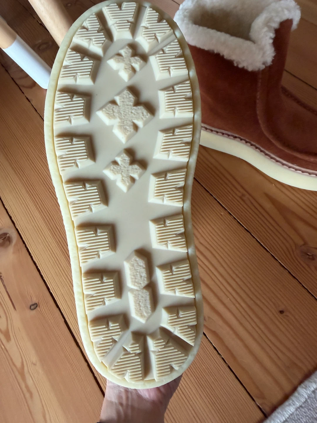 Suede Shearling Boots Size 36 - photo 3