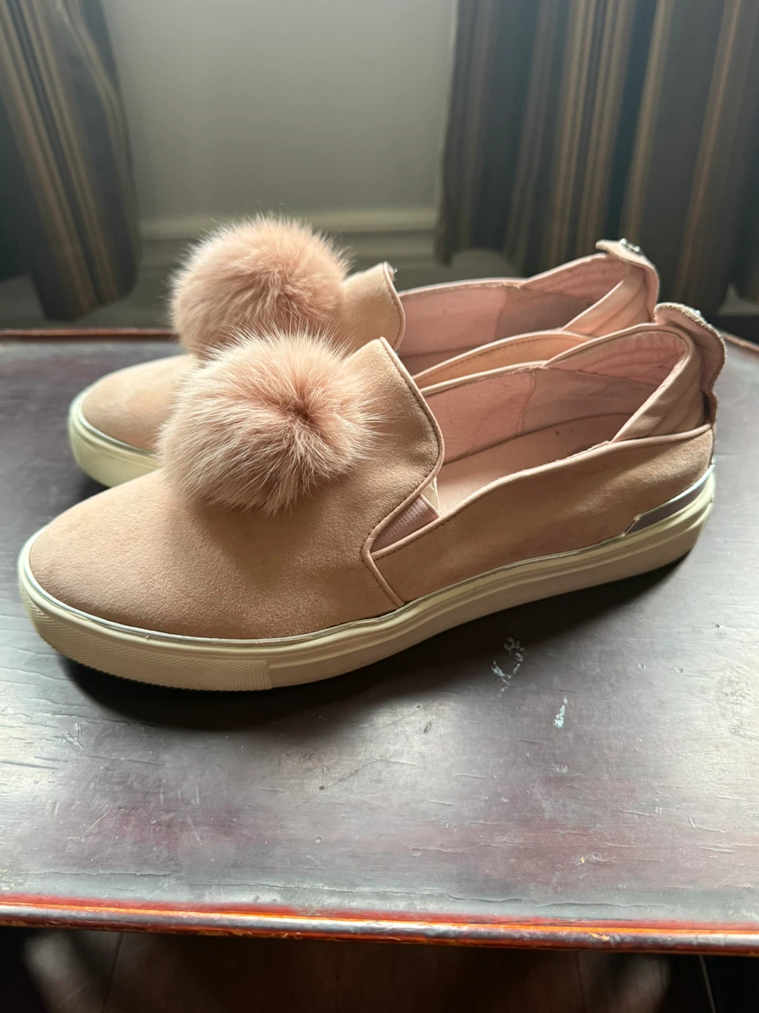 Wishbone Collection Pom Pom Slip-on Sneakers - photo 4