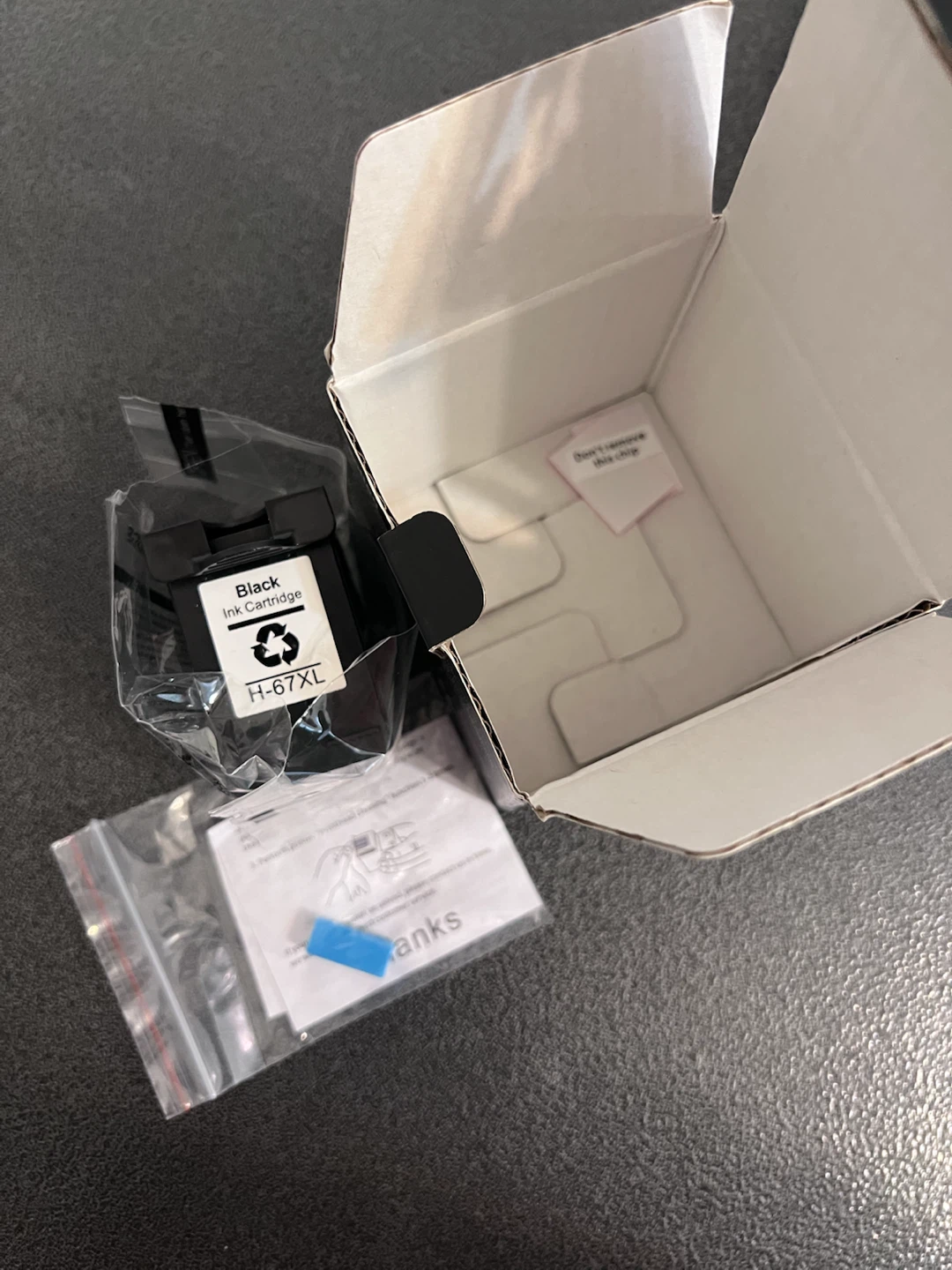 Brand New 67XL High Yield Black Ink Cartridge – HP Compatible - photo 2