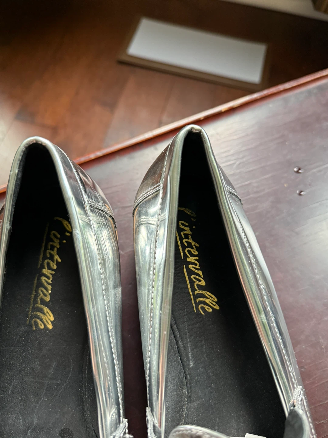 Intervalle Silver Tassel Platform Loafers - photo 3